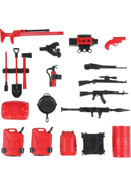 1 Wpl Araba Yedek Parçaları Için Dekorasyon Araçları Set 1/16 Rc Araç Kamyon Parçaları ve Değiştirme Vidaları ile 1 Pcs Antenleri (Yurt Dışından) modelleri