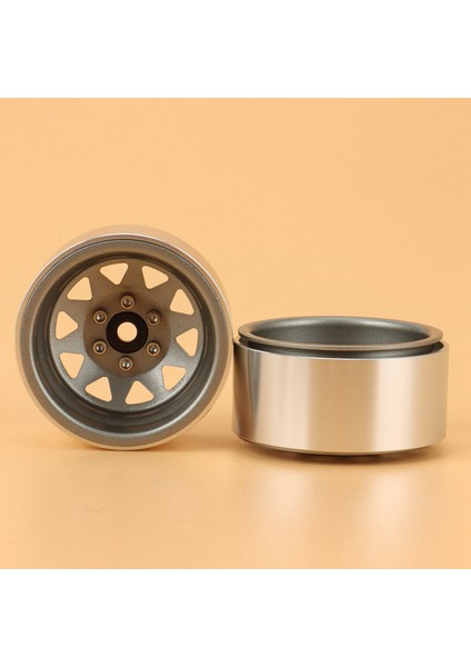 8pcs Derin Tabak Vagonu 1 9 Metal Beadlock Tekerlek Göbeği 1/10 Rc Paletli Eksenel SCX10 90046 Traxxas Trx4 RC4WD D90 2 (Yurt Dışından) indirimleri