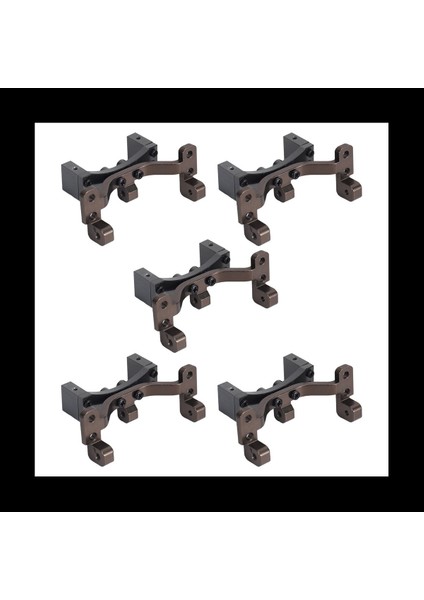 5x Metal Çekme Çubuk Taban Koltuk Montajları Wpl C24 C14 C14K C24K 1/16 Rc Araba Kamyonu Palet Yedek Yükseltme Parçaları (Yurt Dışından)