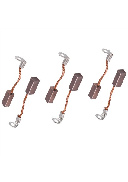 6pcs Karbon Fırçaları 540 550 Fırçalanmış Motor Karbon Fırçası Yedek Parçalar Aksesuarlar (Yurt Dışından)