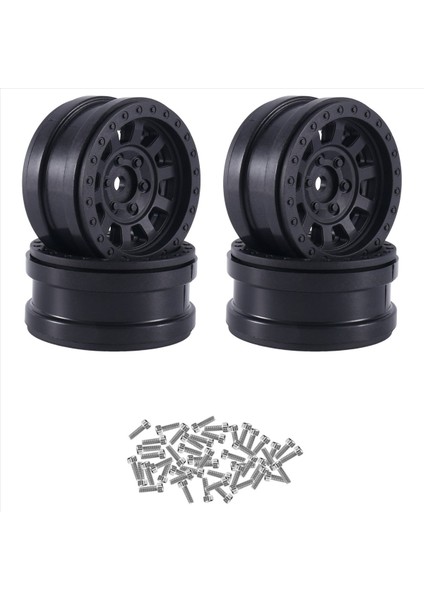 4pcs Plastik Beadlock 1 9 Tekerlek Hub Tekerlek Jant 1/10 Rc Paletli Araba Eksenel SCX10 Wraıth RR10 Capra RBX10 Traxxas Trx4 3 (Yurt Dışından) modelleri