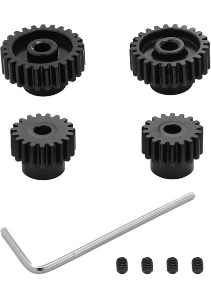 Metal 18T 19T 23T 24T Pinyon Dişli Tamiya TT01 TT02 TB02 TA05 Rc Araba Yükseltme Parçaları Aksesuarları (Yurt Dışından) fiyatları