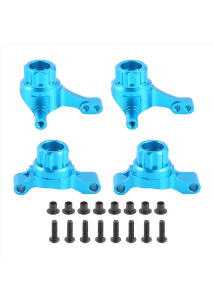 4pcs Metal Ön ve Arka Dik Knuckle Knuckle Kollar Direksiyon Knuckle Seti Tamiya TT02 Tt-02 1/10 Rc Araba Yükseltme Parçaları (Yurt Dışından) modelleri