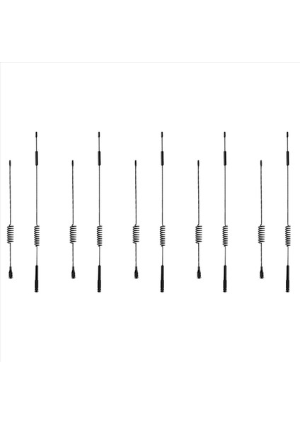 Traxxas Trx-4 D90 Axial SCX10 90046 Için 5x 1/10 Ölçekli Rc Trawler 11 4inch ve 6 3 Inç Metal Anten (Yurt Dışından)