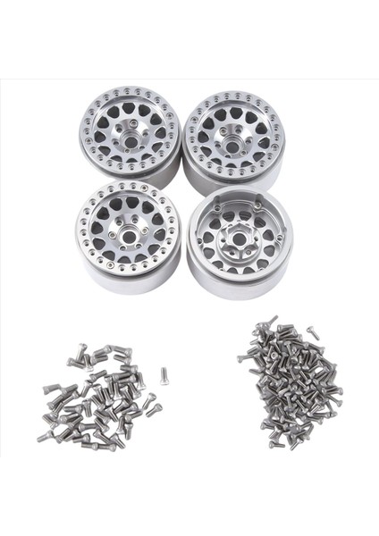4pcs 1 9 Inç Metal Beadlock Tekerlek Göbeği 1/10 Rc Paletli Araba Eksenel SCX10 Traxxas Trx4 RC4WD D90 Mst Redcat Gen8 1 (Yurt Dışından)