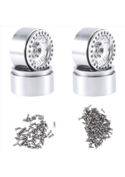 4pcs 1 9 Inç Metal Beadlock Tekerlek Göbeği 1/10 Rc Paletli Araba Eksenel SCX10 Traxxas Trx4 RC4WD D90 Mst Redcat Gen8 1 (Yurt Dışından) fiyatları