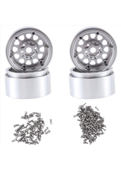 4pcs 1 9 Inç Metal Beadlock Tekerlek Göbeği 1/10 Rc Paletli Araba Eksenel SCX10 Traxxas Trx4 RC4WD D90 Mst Redcat Gen8 1 (Yurt Dışından) modelleri