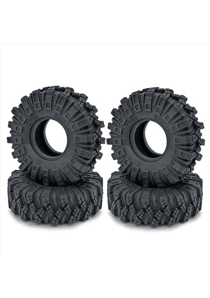 8pcs 62MM 1 0 Inç Tekerlek Lastikleri Yumuşak Çamur Arazi 1/24 Rc Paletli Araba Eksenel SCX24 Gladyatör Bronco Parçaları (Yurt Dışından) modelleri