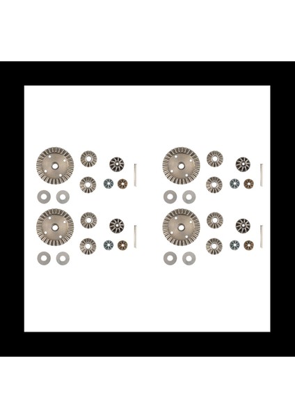 4x Metal Diferansiyel Sürüş Dişleri Hbx 16889 16889A 16890 16890A Sg 1601 Sg 1602 SG1601 Rc Araç Parçaları Aksesuarları (Yurt Dışından)