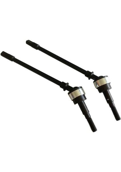 2 Çift Paslanmaz Çelik Cvd Mil Ön Az Aks Rc Axıal SCX10 Prwler Rc Car-Sılver ve Kırmızı (Yurt Dışından) modelleri