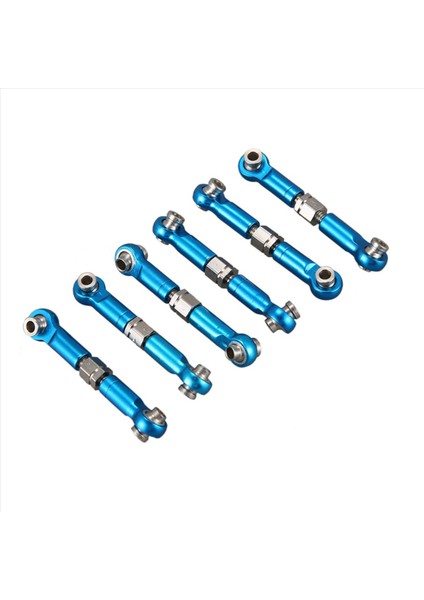 18PCS Ayarlanabilir Metal Bağlantı Çekme Çubuğu Ön /arka Servo Bağlantısı Wltoys Için A949 A959 A969 A979 K929 Rc Araba Mavi (Yurt Dışından) fiyatları