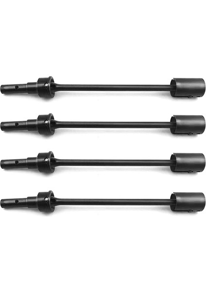 4pcs Çelik Mili Cvd Mili ve Traxxas E-Revo 2 0 Vxl 86086-4 1/10 Rc Araba Yükseltme Parçaları Siyah (Yurt Dışından)