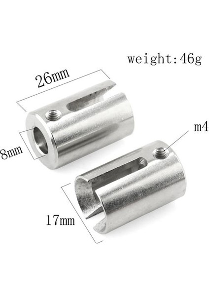 4pcs Çelik Mili Cvd Mili ve Traxxas E-Revo 2 0 Vxl 86086-4 1/10 Rc Araba Yükseltme Parçaları Siyah (Yurt Dışından) fiyatları