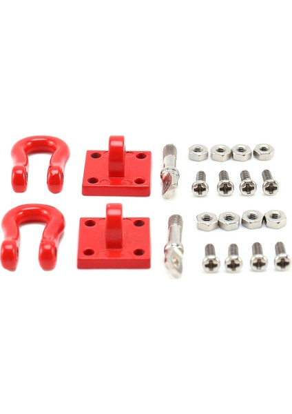 2 Set Rc Araç Parçaları 1 Set Ön Arka Tampon Kurtarma Römork Kancası+Montaj Seti ve 1 Pcs Ön Zırh Koruma Koruma (Yurt Dışından) fiyatları
