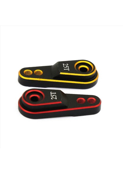 5x Sert Alüminyum Alaşım 25T M3 Direksiyon Bağlantısı Servo Kol Korsası 1/10 Rc Prıgler Traxxas Trx4 Metal Yükseltme Parçaları Altın (Yurt Dışından) fırsatları