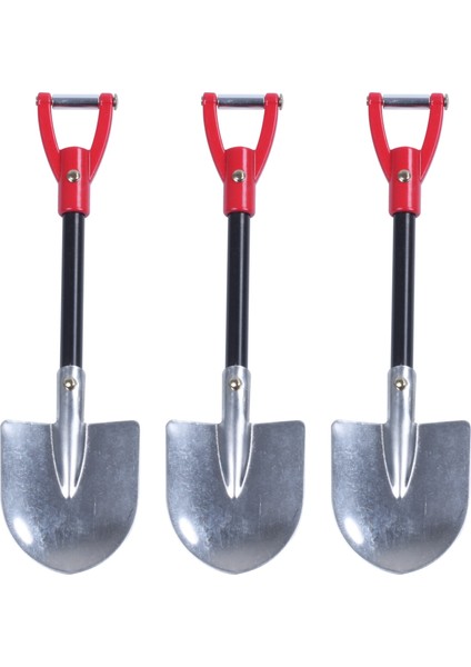3x Rc Rock Crawler 1 10 Aksesuarlar Rc D90 Paletli Araba Dekoratif Araçları Için Metal Kürek (Yurt Dışından)
