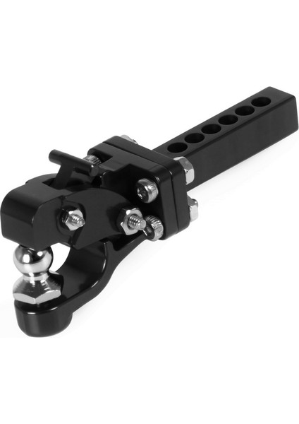 Cnc Metal Römork Çekme Kancası Damla Hitch 1/10 Rc Craıl Araç Traxxas Trx4 Eksenel SCX10 90046 Redcat Yükseltme Parçaları Siyah (Yurt Dışından)
