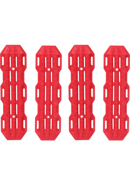 4pcs Plastik Kum Merdiveni Kurtarma Rampalar 1 10 Rc Prwler Axıal SCX10 Tamiya CC01 Trx-4 D90 Mst Cfx Kırmızı (Yurt Dışından)