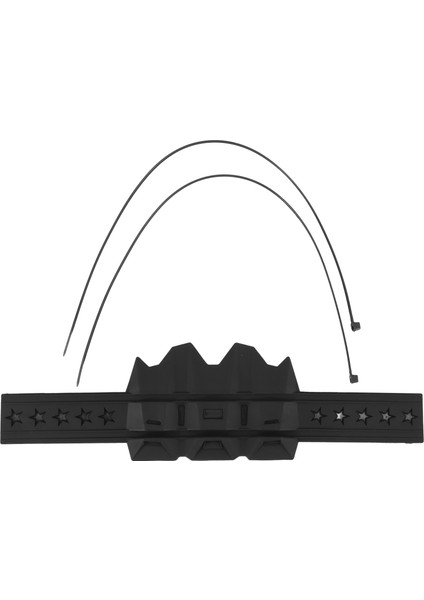 Evrensel Motosiklet Egzoz Susturucusu Düşme Koruması Siyah (Yurt Dışından)