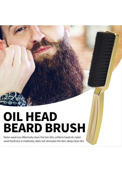 Sakal Fırçası - Erkek Bakımı Için Sert Domuz Kılları - Büyümeyi Düzeltir ve Teşvik Eder - Sakal Yağı ve Balsamı ile Çalışır B (Yurt Dışından) indirimleri