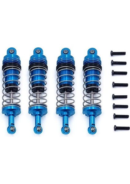 Wltoys Için Metal Yağ Şok Emici 144001 144002 144010 124007 124016 124017 124018 124019 Rc Araba Yükseltme Parçaları Mavi (Yurt Dışından)