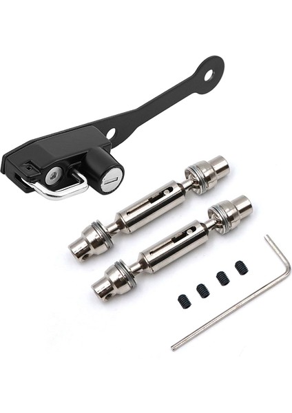 2 Wpl Için Set Rc Araç Yedek Parçalar Metal 1 Set Ural Kamyon Ön Arka Şaftı ve 1 Set Rc Araç Direksiyon Çekme Çubuğu (Yurt Dışından) modelleri