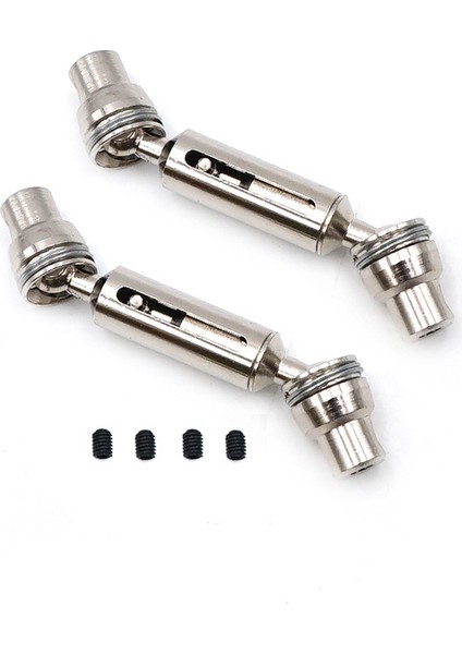 2 Wpl Için Set Rc Araç Yedek Parçalar Metal 1 Set Ural Kamyon Ön Arka Şaftı ve 1 Set Rc Araç Direksiyon Çekme Çubuğu (Yurt Dışından) indirimleri