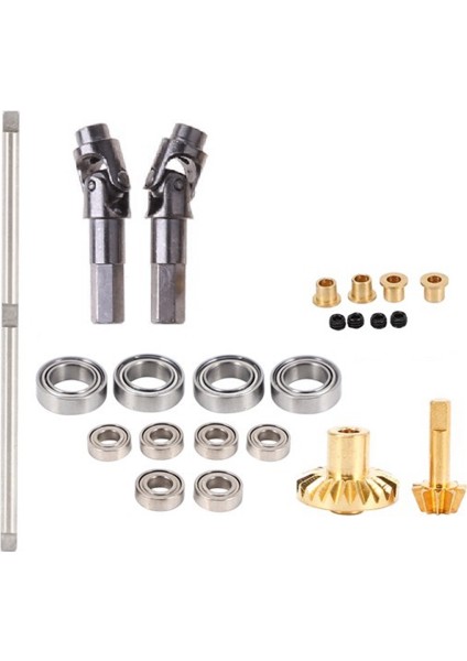 2 Set Rc Araç Parçası 1 Set Direksiyon Bağlantı Çubuğu Seti ve 1 Set Köprü Ön Aks Tam Metal Kiti (Yurt Dışından) fırsatları