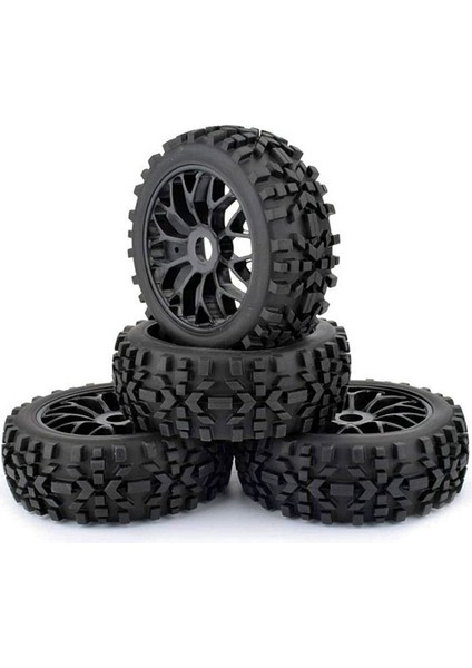 4pcs 118MM 1/8 Rc Off-Road Buggy Lastikleri Tekerlek Arrma Traxxas Redcat Takımı Losi Kyosho Vrx Hpı Wr8 Hsp Hobao (Yurt Dışından)