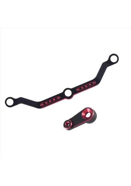 2pcs Metal Direksiyon Bağlantısı ve Servo Boynuz Servo Kolu 9748 9740 TRX4M 1/18 Rc Prwler Car Usramsay Aksesuarları Kırmızı (Yurt Dışından) fiyatları