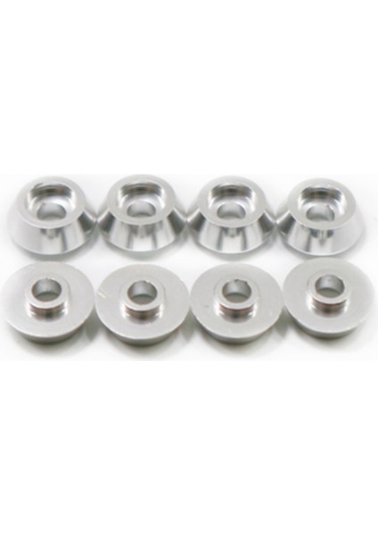 16PCS Metal Bağlantı Çubuk Vidalı Conta Şim Yasacı Wpl C14 C24 C34 C44 - 8 Pcs Gray ve 8 Pcs Gümüş (Yurt Dışından) modelleri