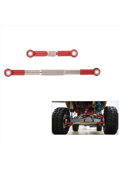 3x Rc Direksiyon Çubuğu Cnc Işleme Direksiyon Bağlantı Çubuğu Wpl 1608T Rc Kamyonu Rc Direksiyon Bağlantı Seti Kırmızı (Yurt Dışından) modelleri