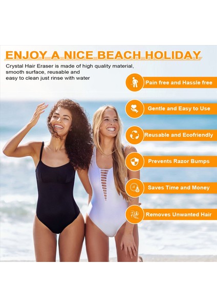 Kadınlar Için Ağrısız Sihirli Kristal Saç Çıkartma Erkek Epilasyon Silgi Silgi Eksfoliator Araç Kolları Geri, Gül Altın (Yurt Dışından) fırsatları