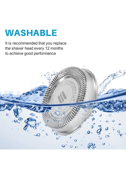 7pcs Philips Norelco SH30 SH50 52 Serisi 1000 2000 S1020 S1050 S1060 Jilet (Yurt Dışından) indirimleri