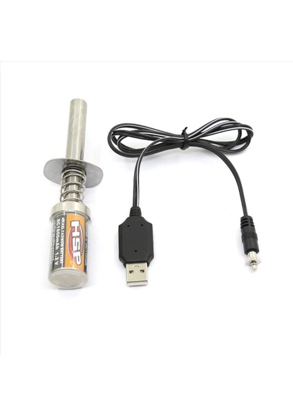 2x Rc Nıtro 1 2 V 1800MAH Şarj Edilebilir Glow Fiş Başlangıç Ateşleyicisi Dc Gaz Nitro Motor Gücü Için USB Şarj Cihazı 1/10 Rc Araç (Yurt Dışından) indirimleri