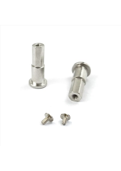 Wpl D12 Için 2x 1/10 Rc Araç Yükseltme Parçaları Metal 5mm Ön Tekerlek Hub Hex Adaptör Birleştirici ve Arka Aks Mil Adaptörü B (Yurt Dışından) fiyatları