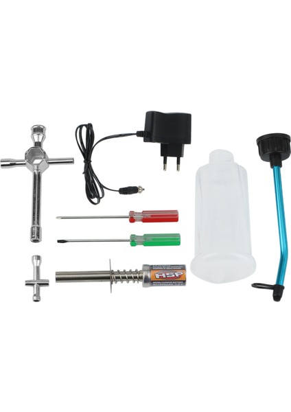 80141 Hsp Glow Fişi Başlangıç Işınlayıcı Ac Şarj Cihazı Gaz Nitro Motor Gücü 1/10 1/8 Rc Araç Motorları Ingiltere Fiş (Yurt Dışından)