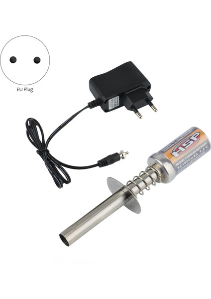 80141 Hsp Glow Fişi Başlangıç Işınlayıcı Ac Şarj Cihazı Gaz Nitro Motor Gücü 1/10 1/8 Rc Araç Motorları Ingiltere Fiş (Yurt Dışından) fiyatları