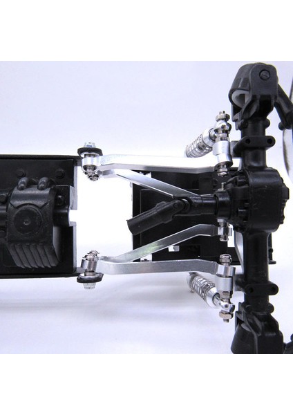 Metal Şasi Çekme Çekme Çekme Çekme Bağlantısı Mn D90 D91 D96 D99 D99S MN90 MN99S 1/12 Rc Araba Yükseltme Parçaları Gümüş (Yurt Dışından) fırsatları