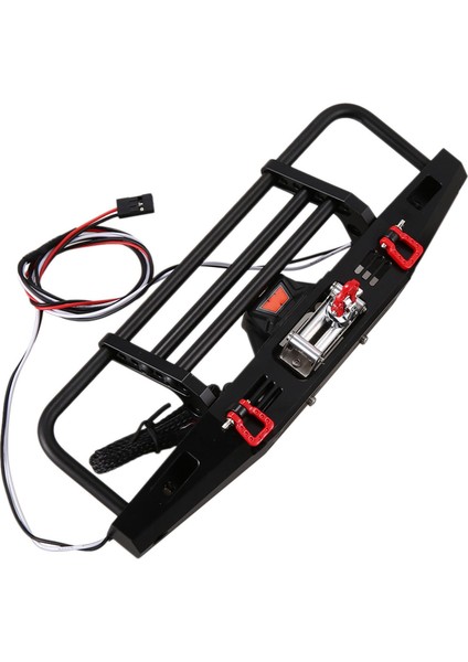 Vinç Uzaktan Kumandalı 1pcs Metal Ön Tampon ve 2pcs Rc Prawler 11 4inch ve 6 3 Inç Metal Anten (Yurt Dışından) fırsatları