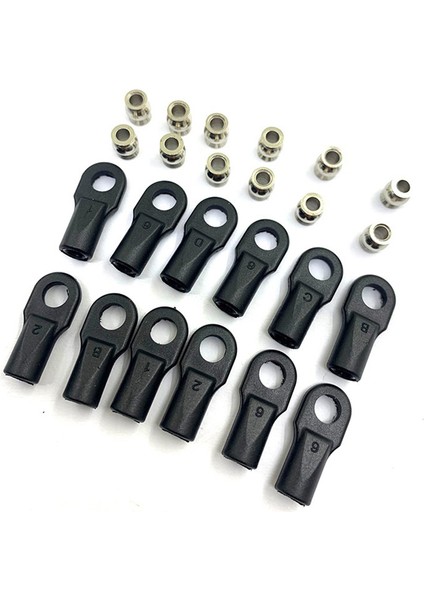 12PCS 5347 Çubuk Uç Top Eklemi 1/10 Traxxas E-Revo Revo Zirvesi Için Genel Tramvay Top Setleri (Yurt Dışından)