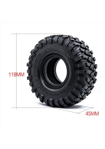 12PCS 118MM 1 9 Kauçuk Lastik Lastikleri 1/10 Rc Paletli Arabası Eksenel SCX10 90046 AXI03007 Traxxas Trx4 D90 Tamiya CC01 (Yurt Dışından) modelleri