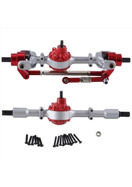1/16 C14 C24 B14 B24 B16 B36 Rc Araç Metal Yükseltme Ön ve Arka Aks Montajı 1 (Yurt Dışından) modelleri