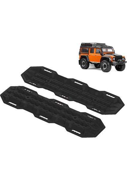4pcs Kum Merdiveni Kurtarma Rampaları 1 10 Için Rc Paletli Eksenel SCX10 Tamiya CC01 Trx-4 D90 Mst Cfx Siyah ve Turuncu (Yurt Dışından) indirimleri
