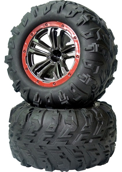 Rc Araba Tekerlek Lastik Lastikleri Xlf X03 X04 X-03 X-04 1/10 Rc Araç Fırçasız Monster Kamyon Yedek Parçalar Aksesuarları (Yurt Dışından)