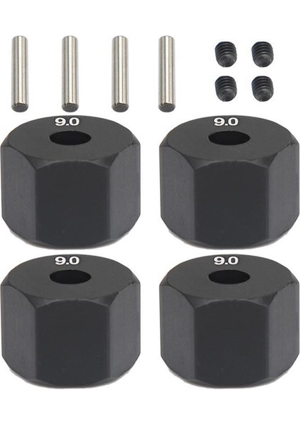 8pcs 12MM Tekerlek Hex Hub Kalınlığı 1/10 Rc Prıgler Axıal SCX10 Traxxax Trx4 Tamiya Mst Rc Araç Partisi 9mm ve 10MM (Yurt Dışından) modelleri
