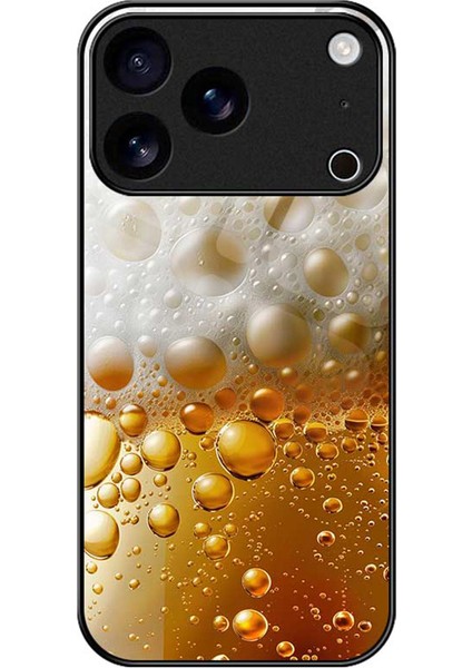 iPhone 17 Pro Drop Pc Tpu Temperli Cam Telefon Arka Kapağı (Yurt Dışından)