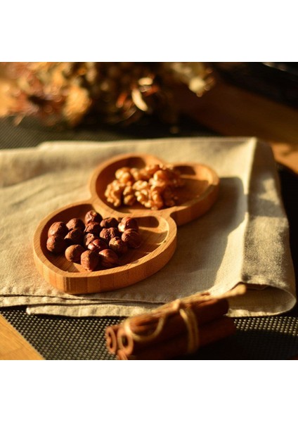 Amor 2 Bölmeli Kalp Çerezlik - Açık Kahverengi - 19,5 cm fiyatları