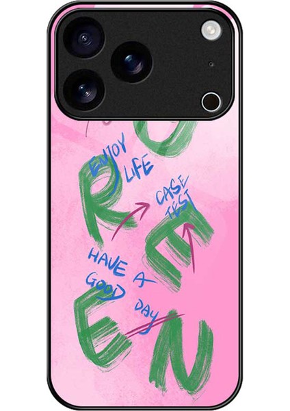 iPhone 17 Pro Drop Tpu Pc Temperli Cam Telefon Arka Kapağı (Yurt Dışından)