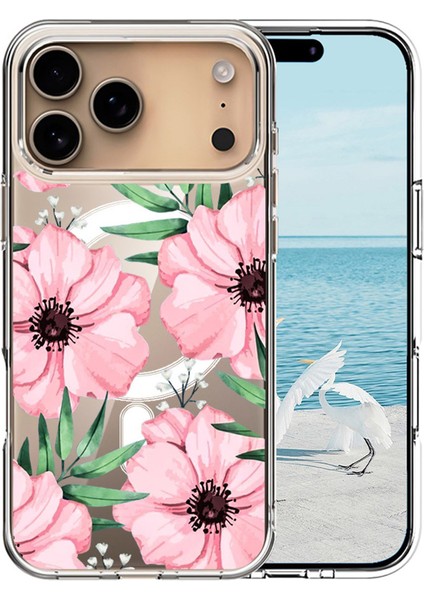 iPhone 17 Pro Tpu Pc Telefon Arka Kapağı Magsafe ile Uyumlu (Yurt Dışından)